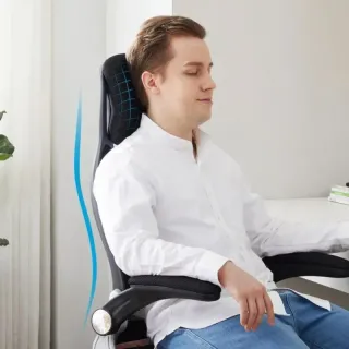 SONGMICS Silla Giratoria de Oficina Silla de Escritorio