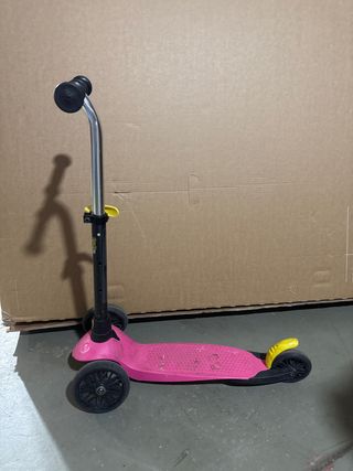 Patinete 3 Ruedas Rosa Decathlon