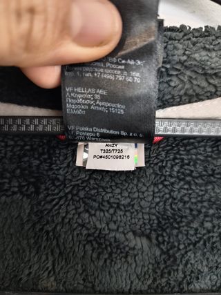 Chaqueta Softshell The North Face Negra