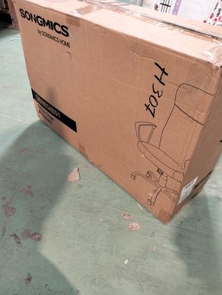 SONGMICS Silla de Oficina, Silla de Escritorio Ergonómica