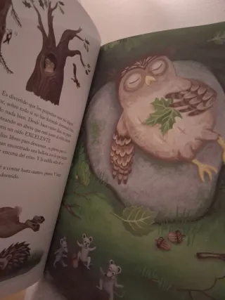 Cuento infantil. El búho se va de vacaciones