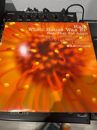 Vinilo Halo Feat. That Kid Adam - When House Was E