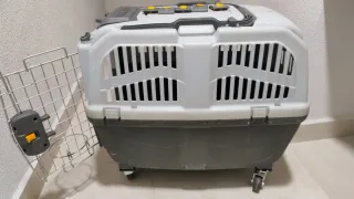 Transportín Skudo IATA 4 con ruedas