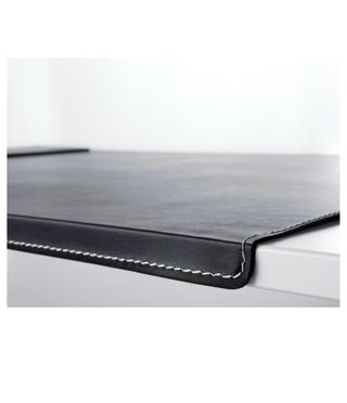 Protector Escritorio Ikea Rissla Negro Cuero.