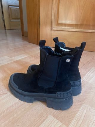 Botines Xti Negros Talla 38