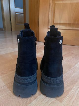 Botines Xti Negros Talla 38