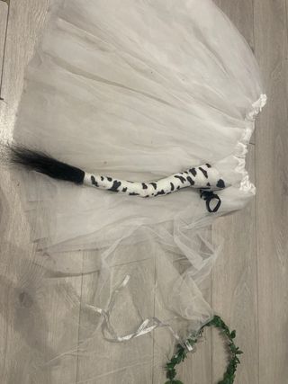 Disfraz Novia Vaca Talla Única