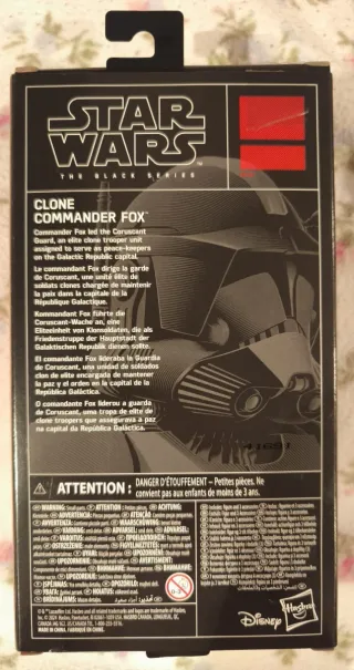 Star Wars Black Series Clone Commander Fox