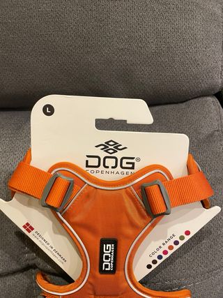 Arnés para Perro DOG Copenhagen Naranja Talla L