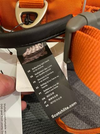 Arnés para Perro DOG Copenhagen Naranja Talla L