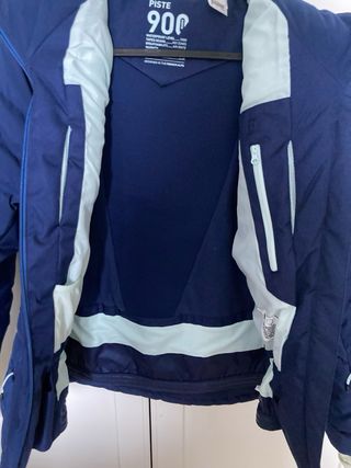 Chaqueta azul Wedze como nueva