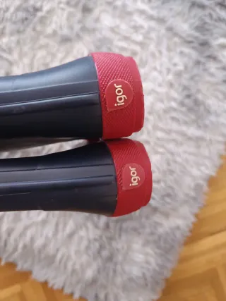 Botas de agua rojas talla 37