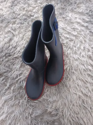 Botas de agua rojas talla 37