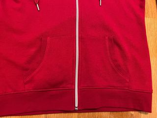 Felpa Alcott con cappuccio donna rossa taglia L