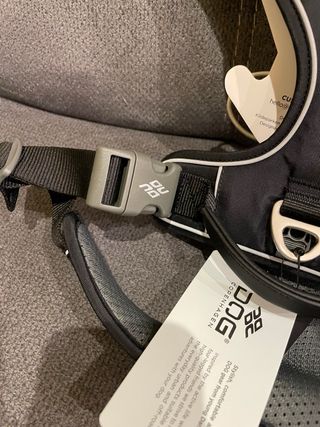 Arnés Dog Copenhagen Negro/Gris Talla L