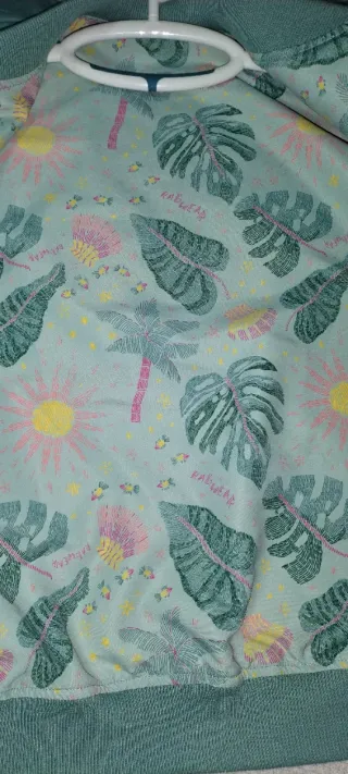 Chaqueta bomber , color verde azulado