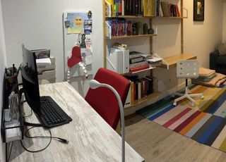 Escritorio abatible madera