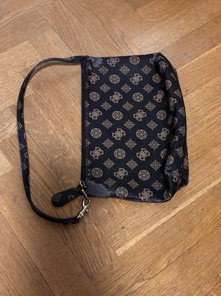Bolso Guess Negro y Marrón con Cartera