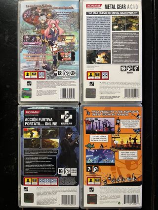 Juegos PSP a partir de 25€