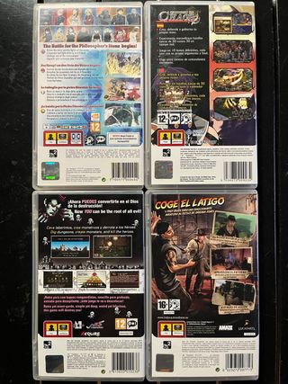 Juegos PSP a partir de 25€