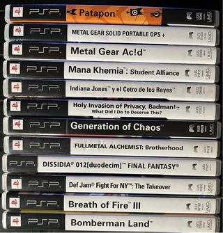 Juegos PSP a partir de 25€