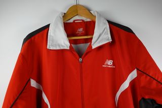 Chaqueta deportiva New Balance Roja/Negra XXL