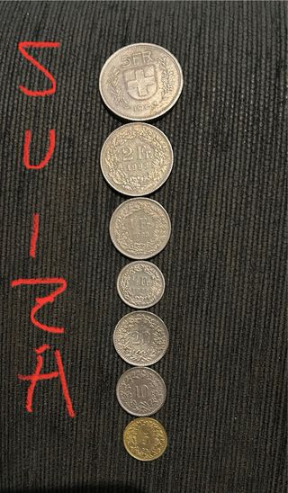 Monedas y billetes antiguos