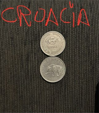 Monedas y billetes antiguos