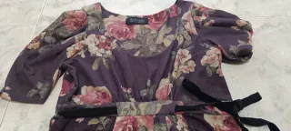 Vestido midi Zara floral