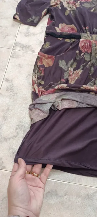 Vestido midi Zara floral