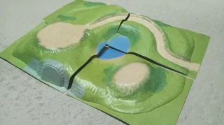 Maqueta Montaña Túnel Tren H0