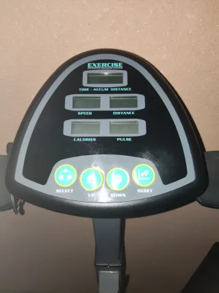 Bicicleta Estática Indoor Gris