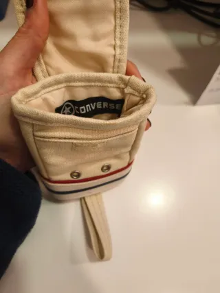 Monedero/Mini-Bandolera Converse Beige