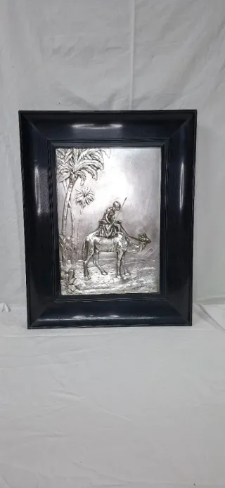 Relieve metálico labrado S.XX