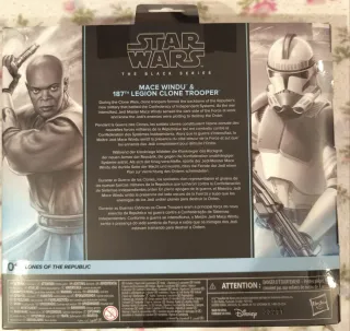Star Wars Black Series Mace Windu & Clone Trooper