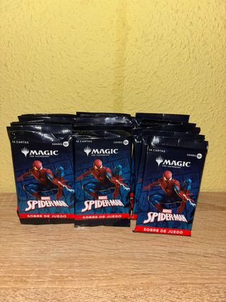 Magic The Gathering Spiderman Sobres de Juego