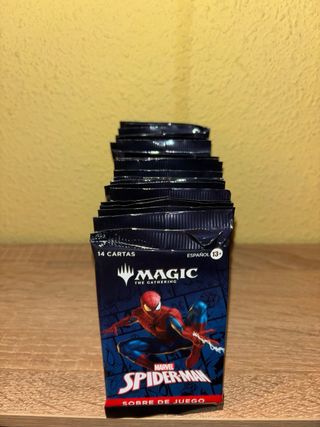 Magic The Gathering Spiderman Sobres de Juego