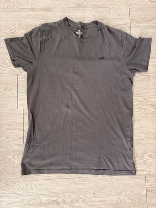 Camiseta HOLLISTER – Gris oscuro
