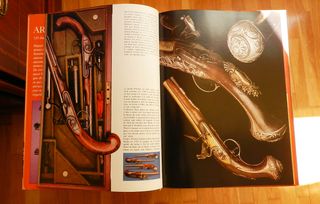 Libro de armas antiguas, para literatura.