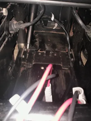 Silla de ruedas eléctrica negra