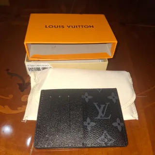 Portatessere Louis Vuitton nero