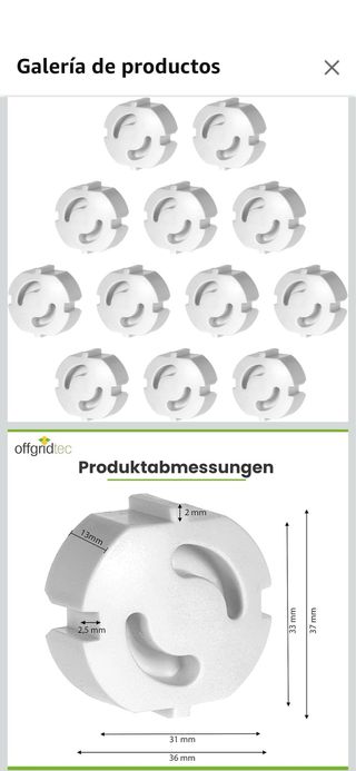 Protectores de enchufe (Pack 10)