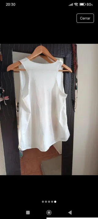 Camiseta Blanca Frida Kahlo Multicolor