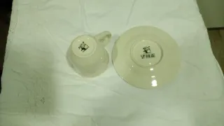 Juego 6 Tazas y Platillos Arcopal