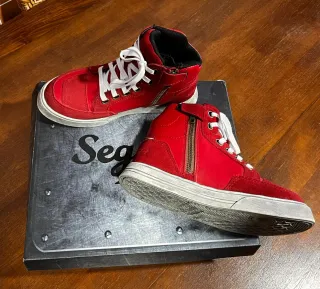 Zapatillas Moto Rojas Talla 36