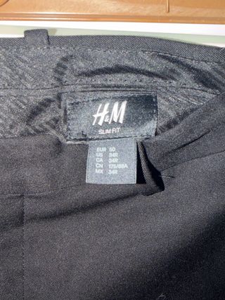 Pantalones chinos negros