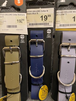 3 Collares Perro Gotoo Deluxe Talla S