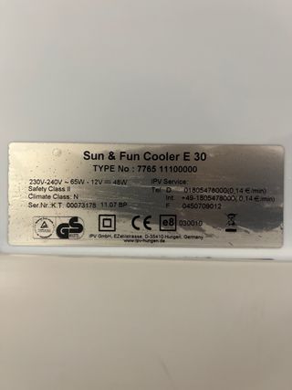 Nevera portátil SUN FUN