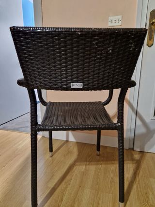 Sillas de Jardín/Terraza Marrones