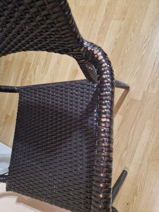 Sillas de Jardín/Terraza Marrones